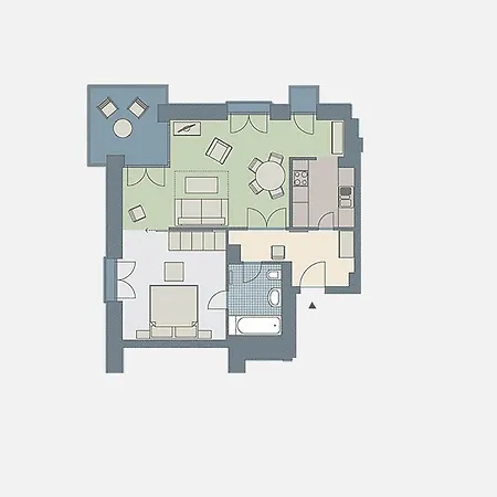 Kaiservillen Heringsdorf - Ferienwohnung Mit 1 Schlafzimmer Und Balkon D125 Exterior photo