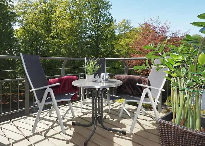 Kaiservillen Heringsdorf - Ferienwohnung Mit 1 Schlafzimmer Und Balkon D125