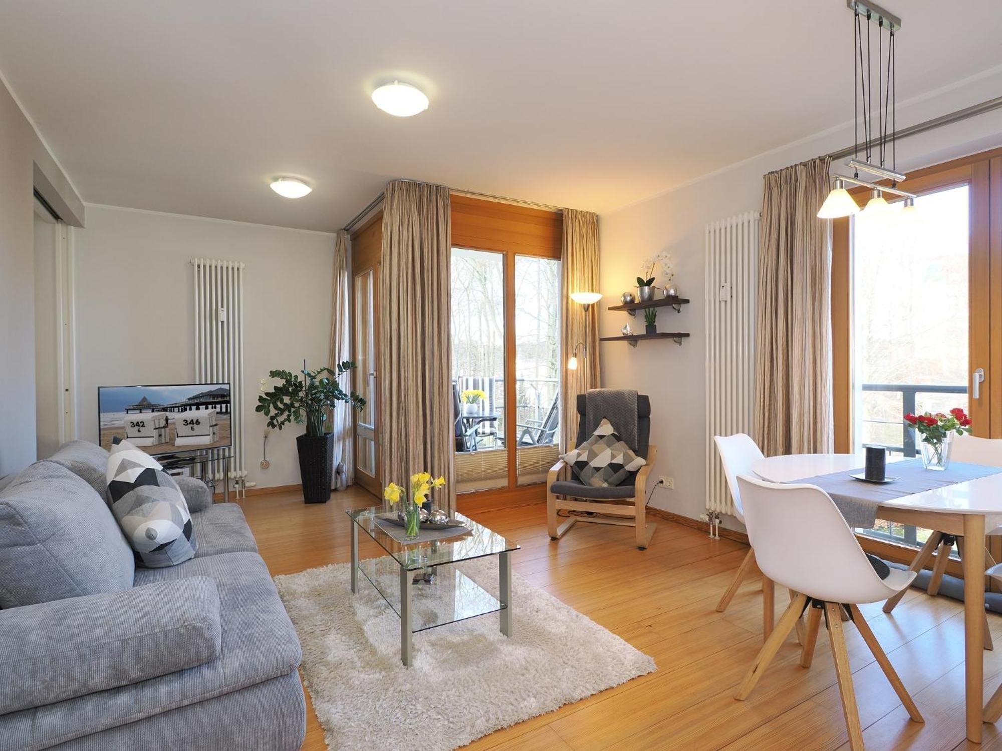 Apartment Kaiservillen - Mit 1 Schlafzimmer Und Balkon D125 Heringsdorf (Usedom)
