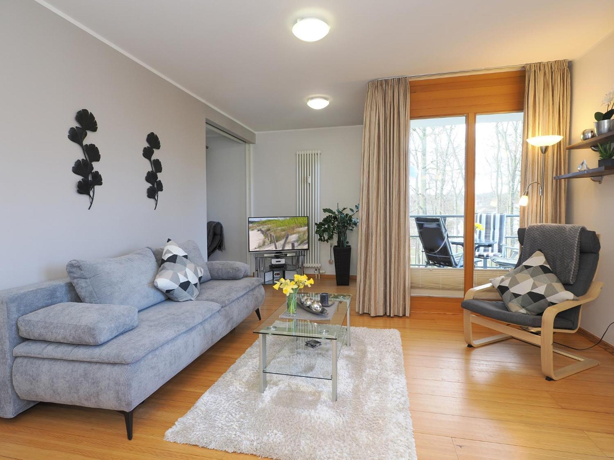 Kaiservillen - Mit 1 Schlafzimmer Und Balkon D125 Apartment